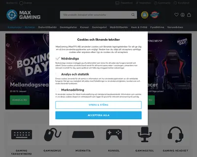 M3 Gaming startsida 2025