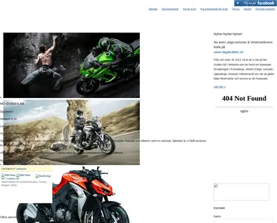 MotorcykelGuiden (MCguiden) startsida 2014