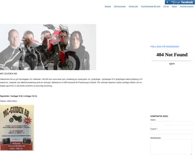 MotorcykelGuiden (MCguiden) startsida 2015
