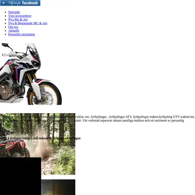 MotorcykelGuiden (MCguiden) startsida 2017