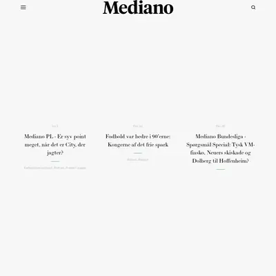 Mediano TV startsida 2023
