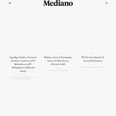 Mediano TV startsida 2025