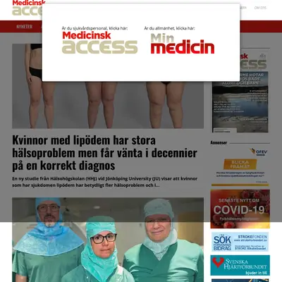 Medicinsk Access startsida 2023