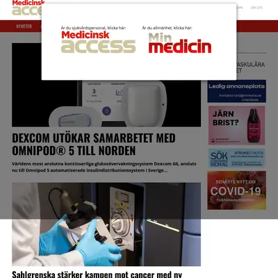 Medicinsk Access startsida 2025