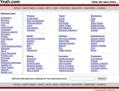 Medium startsida 2006