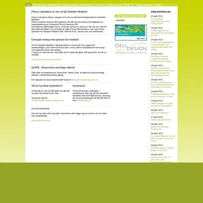 LabTech Magazine startsida 2012