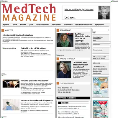 LabTech Magazine startsida 2014
