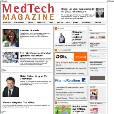 LabTech Magazine startsida 2015