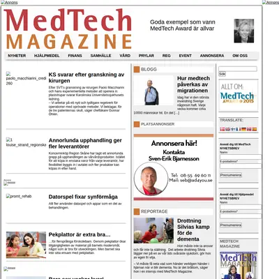 LabTech Magazine startsida 2016