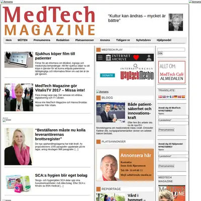 LabTech Magazine startsida 2017