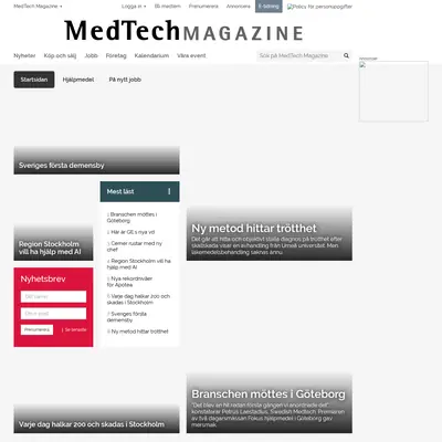 LabTech Magazine startsida 2019