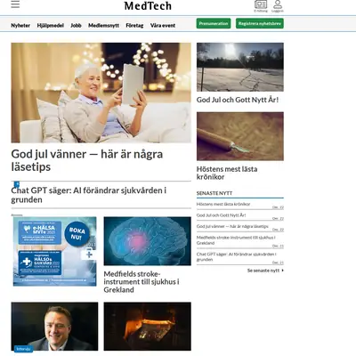 LabTech Magazine startsida 2023