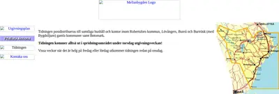 mellanbygden.nu startsida 2001
