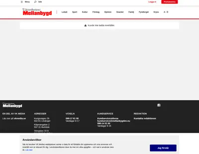mellanbygden.nu startsida 2023