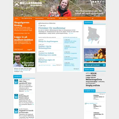 Med Mellanskog startsida 2014
