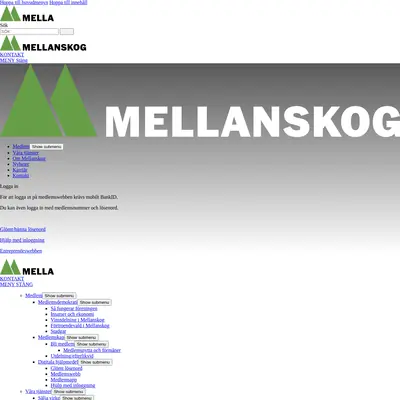 Med Mellanskog startsida 2019