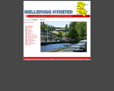 MELLERUDS NYHETER startsida 2008