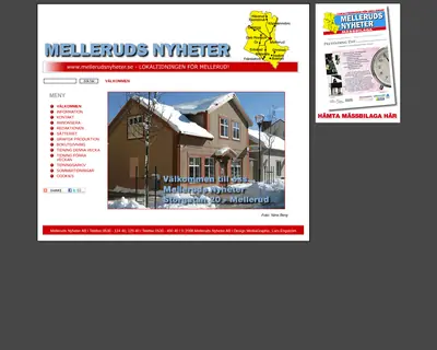 MELLERUDS NYHETER startsida 2011
