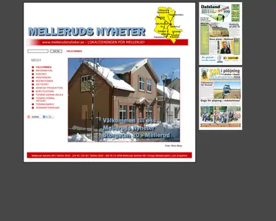 MELLERUDS NYHETER startsida 2012