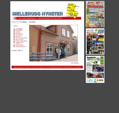 MELLERUDS NYHETER startsida 2014