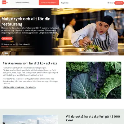 Menigo & Co startsida 2025