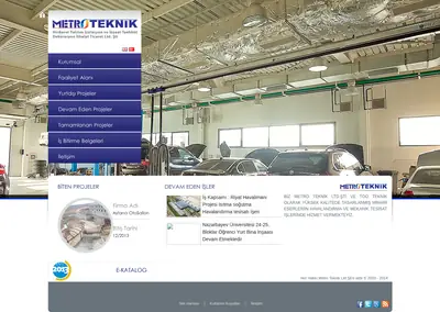 METRO TEKNIK startsida 2015
