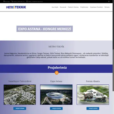 METRO TEKNIK startsida 2017