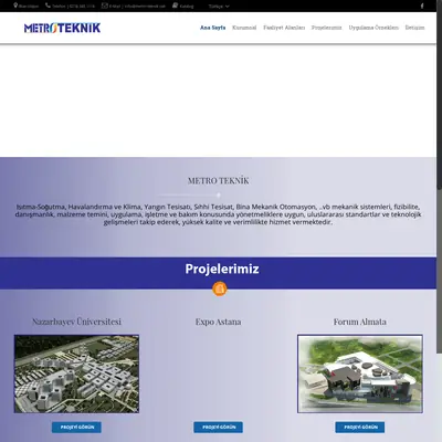 METRO TEKNIK startsida 2018