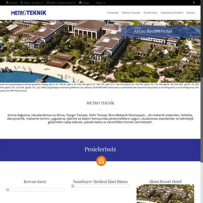 METRO TEKNIK startsida 2021