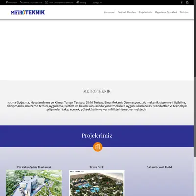METRO TEKNIK startsida 2026