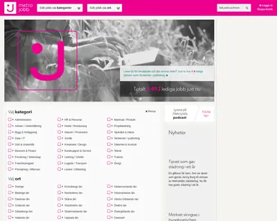 www.metrojobb.se startsida 2015