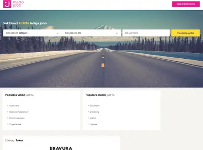 www.metrojobb.se startsida 2019