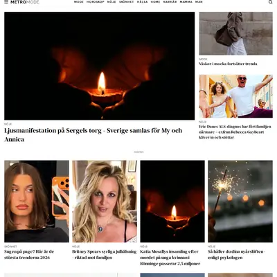 www.metromode.se startsida 2026