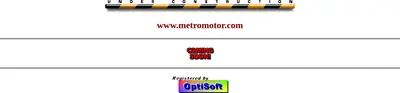 Metro Motor startsida 2000