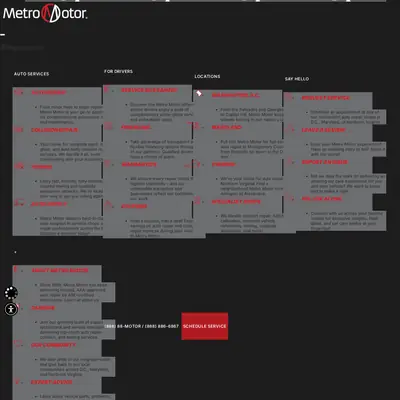 Metro Motor startsida 2026