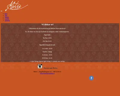 Metro startsida 2018