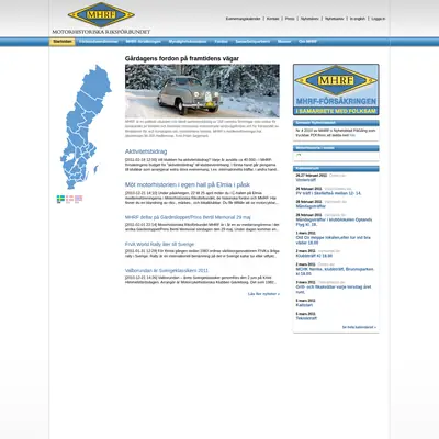BSA BLADET startsida 2011