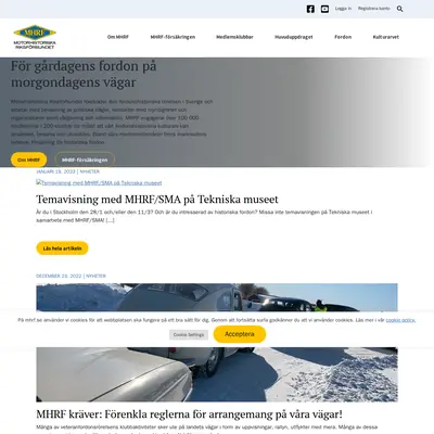 BSA BLADET startsida 2023