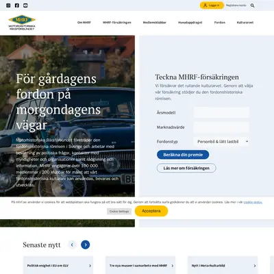 BSA BLADET startsida 2026