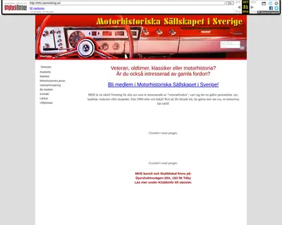 Motorhistoriskt magasin startsida 2015