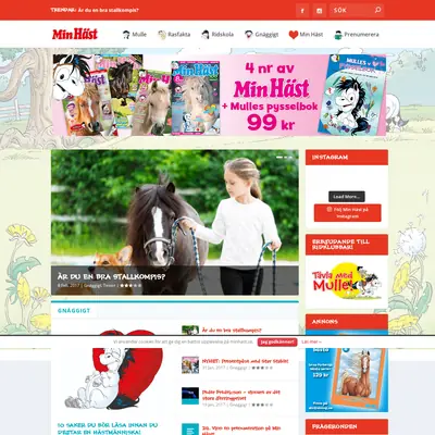 Min Häst startsida 2017