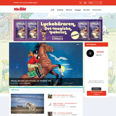 Min Häst startsida 2024