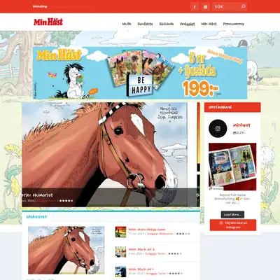 Min Häst startsida 2025