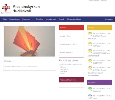 Missionskyrkan i Hudiksvalls TV-sändning startsida 2017