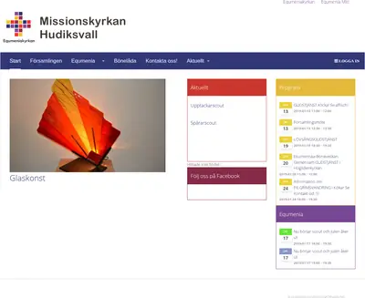 Missionskyrkan i Hudiksvalls TV-sändning startsida 2019