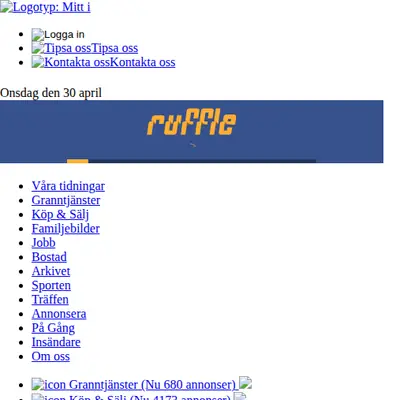 Mitt I startsida 2008
