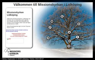 Missionskyrkan Lidköping startsida 2014