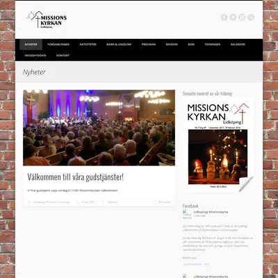 Missionskyrkan Lidköping startsida 2016