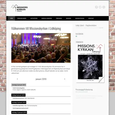 Missionskyrkan Lidköping startsida 2019