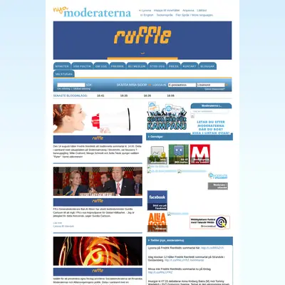 Östgöta-Moderaten startsida 2010